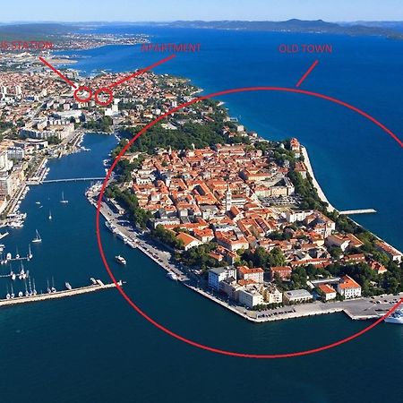 Apartment Near Center,Beach,Bus +Free Parking Zadar Bagian luar foto